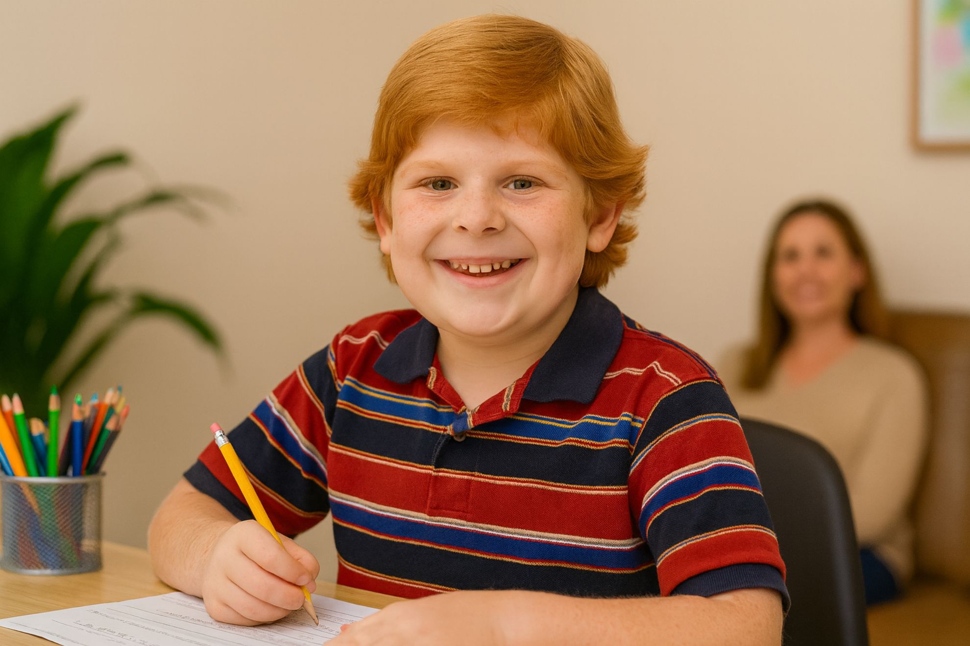An 8 year old boy who learned to rewire his own brain at MindWay ABA.